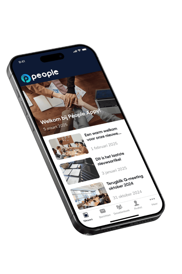 People Appy nieuws op iPhone