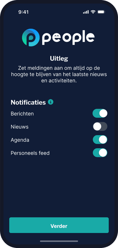 Notificaties instellen