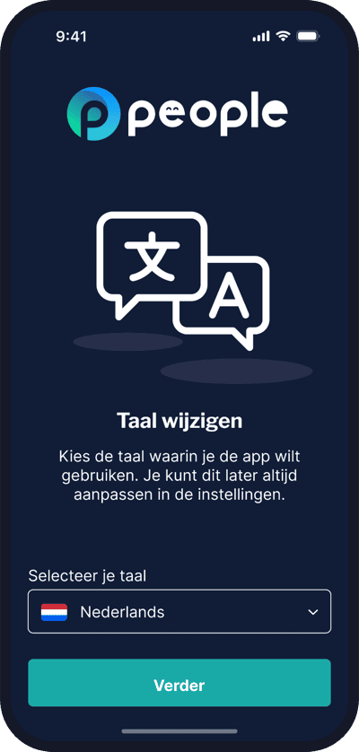 Taal kiezen